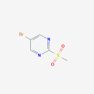 molecular formula C5H5BrN2O2S B182152 5-Bromo-2-(methylsulphonyl)pyrimidine CAS No. 38275-48-8