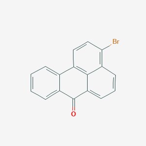 molecular formula C17H9BrO B182157 3-溴苯并蒽酮 CAS No. 81-96-9