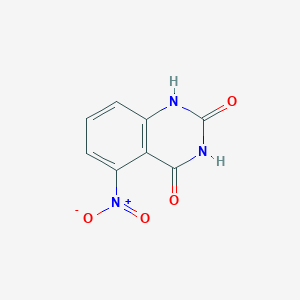 molecular formula C8H5N3O4 B182158 5-Nitroquinazoline-2,4(1H,3H)-dione CAS No. 174565-65-2