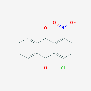 molecular formula C14H6ClNO4 B182170 1-Chloro-4-nitro-anthraquinone CAS No. 6337-82-2