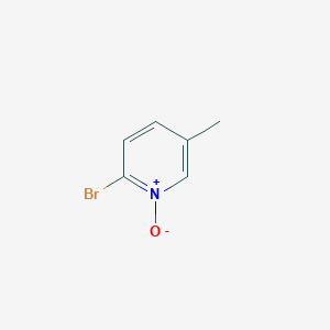 molecular formula C6H6BrNO B182180 2-Bromo-5-methylpyridine 1-oxide CAS No. 19230-58-1