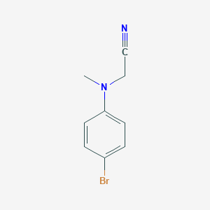 (4-Bromo-N-methylanilino)acetonitrile