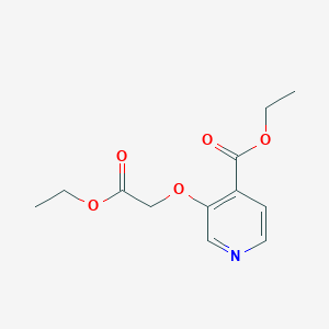 Ethyl 3-(2-ethoxy-2-oxoethoxy)isonicotinate