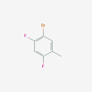 molecular formula C7H5BrF2 B182202 1-Bromo-2,4-difluoro-5-methylbenzene CAS No. 159277-47-1