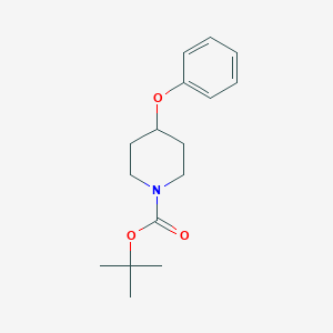 molecular formula C16H23NO3 B182207 Tert-butyl 4-phenoxypiperidine-1-carboxylate CAS No. 155989-69-8