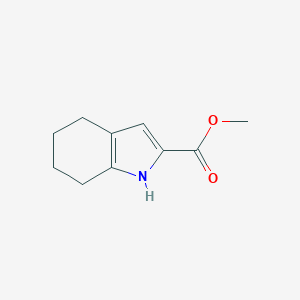 molecular formula C10H13NO2 B182218 Methyl 4,5,6,7-tetrahydro-1H-indole-2-carboxylate CAS No. 143064-85-1