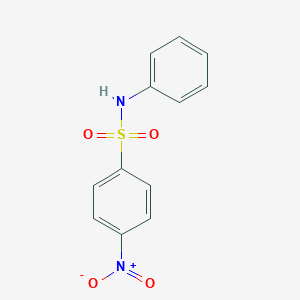 molecular formula C12H10N2O4S B182241 4-Nitro-N-phenylbenzenesulfonamide CAS No. 1576-44-9