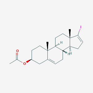 molecular formula C21H29IO2 B182247 17-Iodoandrosta-5,16-dien-3beta-ol 3-acetate CAS No. 114611-53-9