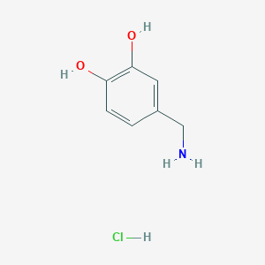 4-(Aminomethyl)benzene-1,2-diol hydrochloride