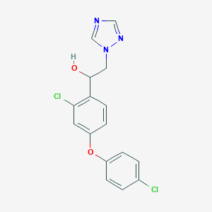 molecular formula C16H13Cl2N3O2 B182259 Difenoconazole-alcohol CAS No. 117018-19-6