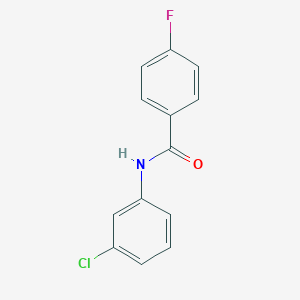 N-(3-chlorophenyl)-4-fluorobenzamide