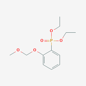 molecular formula C12H19O5P B182280 Diethyl 2-(methoxymethoxy)phenylphosphonate CAS No. 124551-12-8