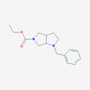 Ethyl 1-benzylhexahydropyrrolo[3,4-b]pyrrole-5(1H)-carboxylate