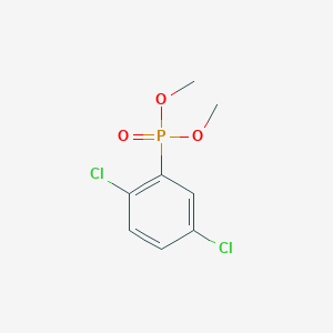 molecular formula C8H9Cl2O3P B182288 (2,5-Dichlorophenyl)phosphonic acid dimethyl ester CAS No. 115393-14-1