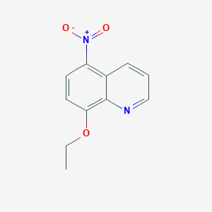 molecular formula C11H10N2O3 B182300 8-Ethoxy-5-nitroquinoline CAS No. 19746-57-7