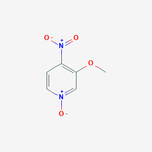 molecular formula C6H6N2O4 B182305 3-Methoxy-4-nitropyridine 1-oxide CAS No. 19355-04-5