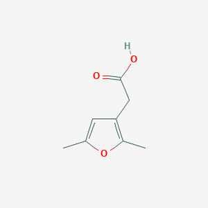 molecular formula C8H10O3 B182311 (2,5-Dimethylfuran-3-yl)acetic acid CAS No. 100909-95-3