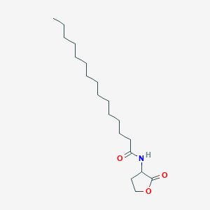 molecular formula C19H35NO3 B182312 N-pentadecanoyl-L-Homoserine lactone CAS No. 182359-66-6