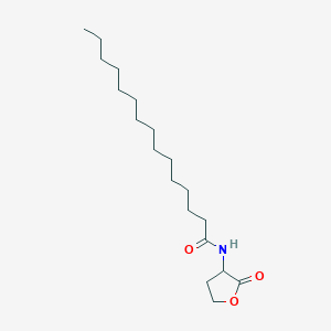 N-(2-oxooxolan-3-yl)pentadecanamide