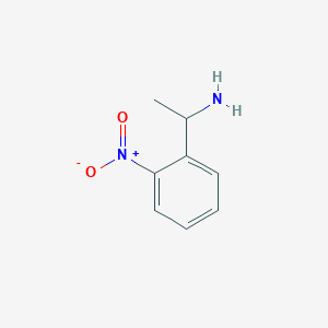 molecular formula C8H10N2O2 B182313 1-(2-Nitrophenyl)ethanamine CAS No. 100311-54-4