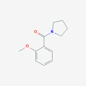 molecular formula C12H15NO2 B182325 1-(2-Methoxybenzoyl)pyrrolidine CAS No. 120173-04-8
