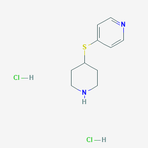 4-(Piperidin-4-ylsulfanyl)-pyridine Dihydrochloride