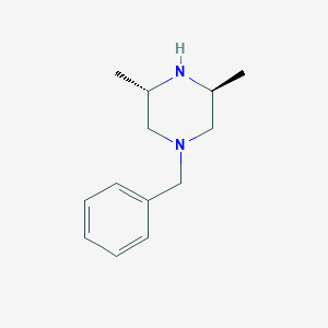 molecular formula C13H20N2 B182349 (3S,5S)-1-Benzyl-3,5-dimethylpiperazine CAS No. 162240-95-1