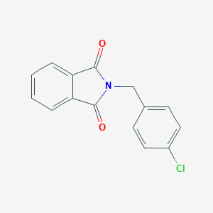 molecular formula C15H10ClNO2 B182353 1H-Isoindole-1,3(2H)-dione, 2-[(4-chlorophenyl)methyl]- CAS No. 131523-32-5