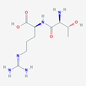 molecular formula C10H21N5O4 B182360 Thr-Arg CAS No. 13448-26-5