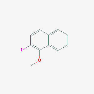 molecular formula C11H9IO B182363 2-Iodo-1-methoxynaphthalene CAS No. 151560-43-9