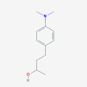 molecular formula C12H19NO B182364 4-[4-(Dimethylamino)phenyl]butan-2-ol CAS No. 120049-61-8