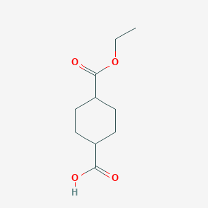 B182368 (1R,4R)-4-(Ethoxycarbonyl)cyclohexanecarboxylic acid CAS No. 15177-66-9