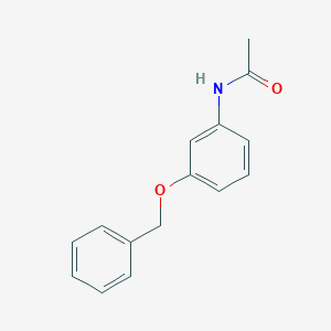 molecular formula C15H15NO2 B182376 N-[3-(Benzyloxy)phenyl]acetamide CAS No. 81499-32-3