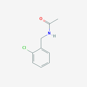 molecular formula C9H10ClNO B182400 N-[(2-chlorophenyl)methyl]acetamide CAS No. 57058-32-9