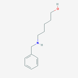 molecular formula C12H19NO B182403 5-Benzylamino-1-pentanol CAS No. 2937-99-7