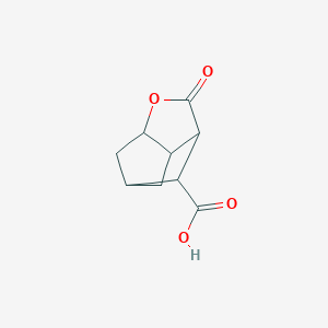 molecular formula C9H10O4 B182407 3, Hexahydro-2-oxo-, stereoisomer CAS No. 5411-71-2
