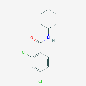 molecular formula C13H15Cl2NO B182410 2,4-dichloro-N-cyclohexylbenzamide CAS No. 157729-57-2
