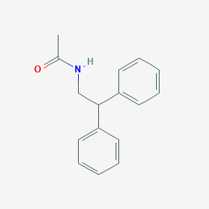 molecular formula C16H17NO B182412 N-(2,2-diphenylethyl)acetamide CAS No. 93007-74-0