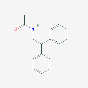 molecular formula C16H17NO B182412 Acetamide, N-(2,2-diphenylethyl)- CAS No. 93007-74-0