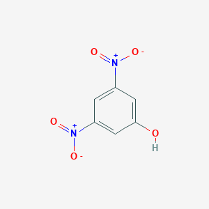 molecular formula C6H4N2O5 B182416 3,5-Dinitrophenol CAS No. 586-11-8