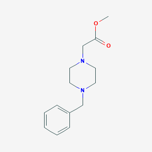 molecular formula C14H20N2O2 B182421 Methyl 2-(4-benzylpiperazin-1-yl)acetate CAS No. 179869-10-4