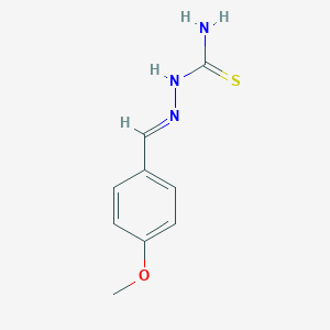 molecular formula C9H11N3OS B182422 4-Methoxybenzaldehyde thiosemicarbazone CAS No. 4334-74-1