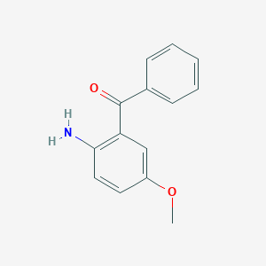 (2-Amino-5-methoxyphenyl)(phenyl)methanone
