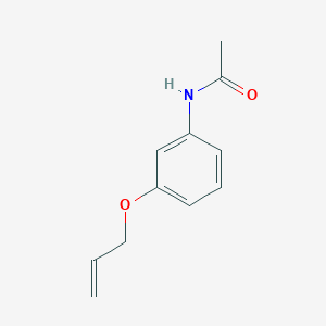 molecular formula C11H13NO2 B182439 N-[3-(prop-2-en-1-yloxy)phenyl]acetamide CAS No. 37439-78-4
