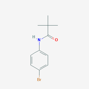molecular formula C11H14BrNO B182444 N-(4-Bromophenyl)-2,2-dimethylpropanamide CAS No. 24109-06-6