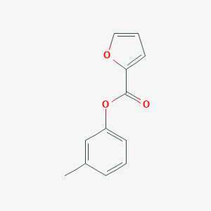 molecular formula C12H10O3 B182447 2-Furoic acid, 3-methylphenyl ester CAS No. 17357-59-4