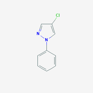 molecular formula C9H7ClN2 B182448 4-Chloro-1-phenylpyrazole CAS No. 6831-92-1