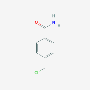 molecular formula C8H8ClNO B182451 4-(Chloromethyl)benzamide CAS No. 84545-14-2