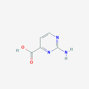 molecular formula C5H5N3O2 B182458 2-Aminopyrimidine-4-carboxylic acid CAS No. 2164-65-0