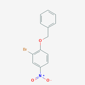 molecular formula C13H10BrNO3 B182460 1-(Benzyloxy)-2-bromo-4-nitrobenzene CAS No. 191602-86-5